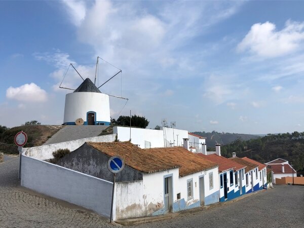 Odeceixe’s (still-functioning) windmill.